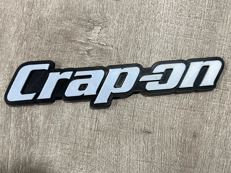 Crap-On Badge