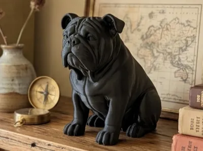 English Bulldog figurine