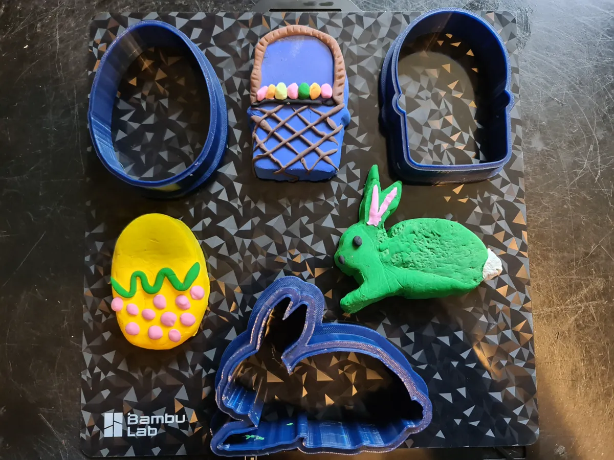 Easter Cookie Cutters - Free 3D Print Model - MakerWorld