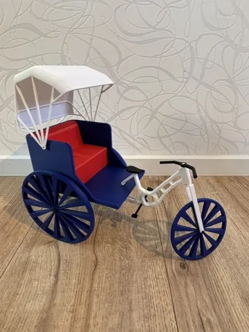 Modelo para impresión 3D: My European-Style Cyclo – A Childhood Memory — vista de referencia 5