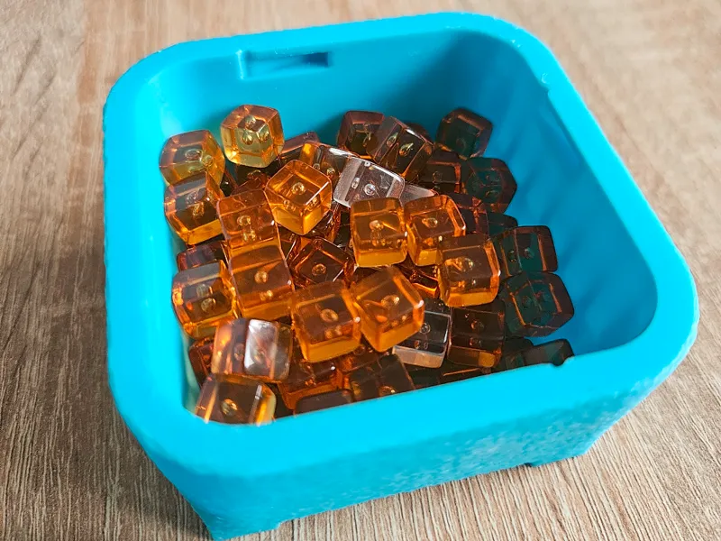 harmonies board game box for crystals