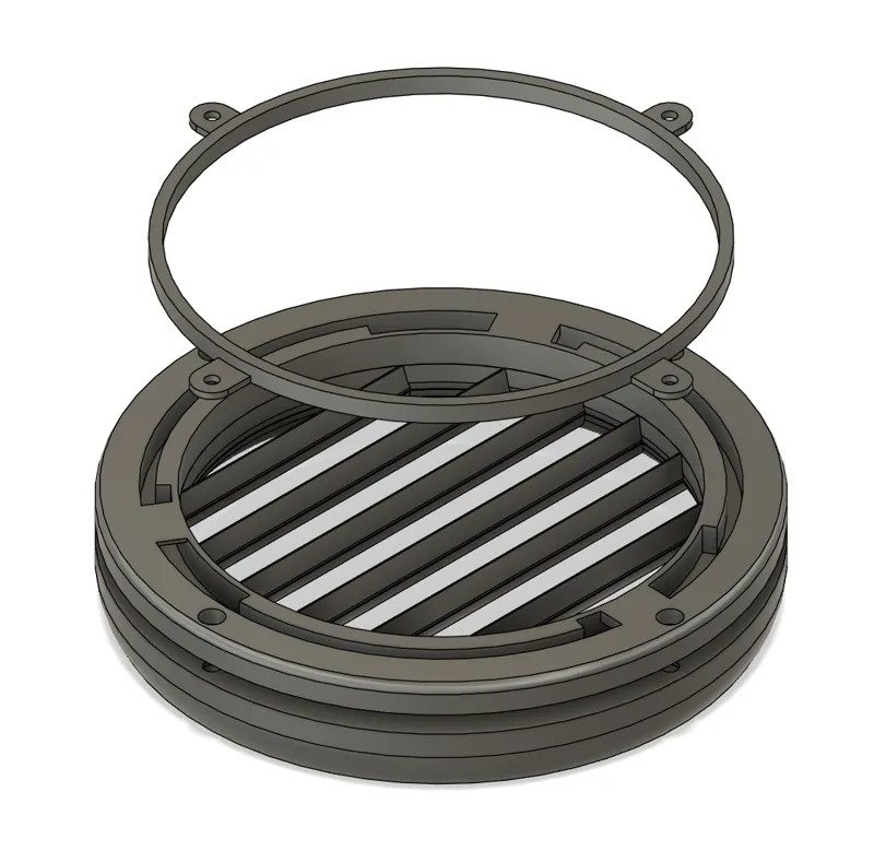 EcoFlow Wave 2 & 3 small tube window vent
