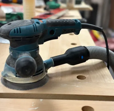 Vacuum Adapter for Makita Random Orbit Sander