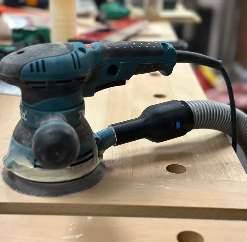 Vacuum Adapter for Makita Random Orbit Sander