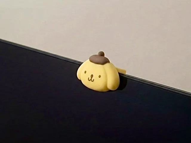 Pompompurin webcam cover privacy protection