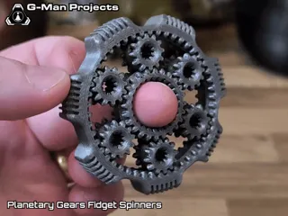 Planetary Gears Finger Fidget Spinners