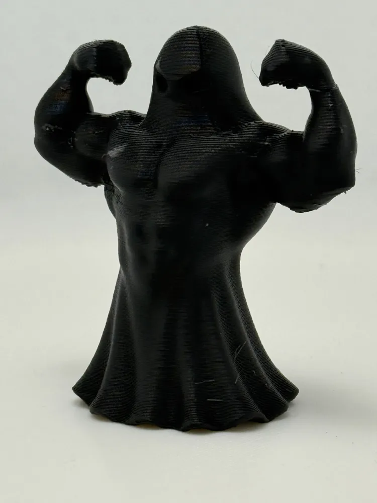 The Gym Ghost - Muscle Bodybuilder Figurine - Free 3D Print Model ...