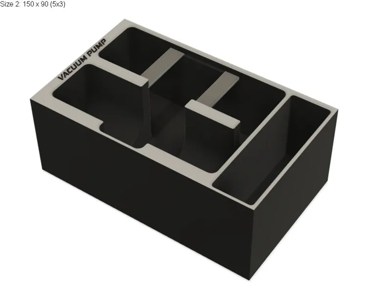 BaBo organizer insert Vacuum Pump 4x3 or 5x3