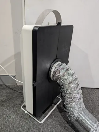 Ikea air purifier to 100mm hose adapter v0.1