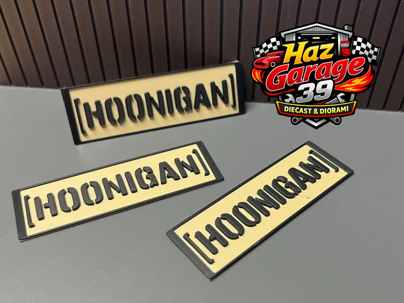 Targhetta Hoonigan