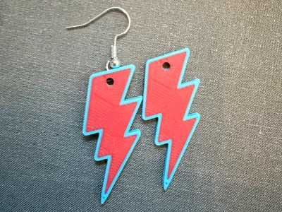 Lightning Bolt Earrings