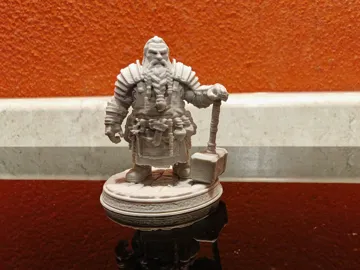 Escenografía en miniatura: Dwarf Forge Master - Blacksmith & Artificer — vista de referencia 3