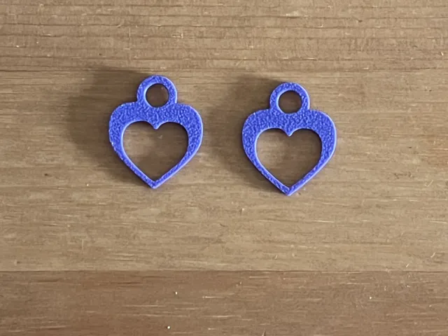 heart earrings