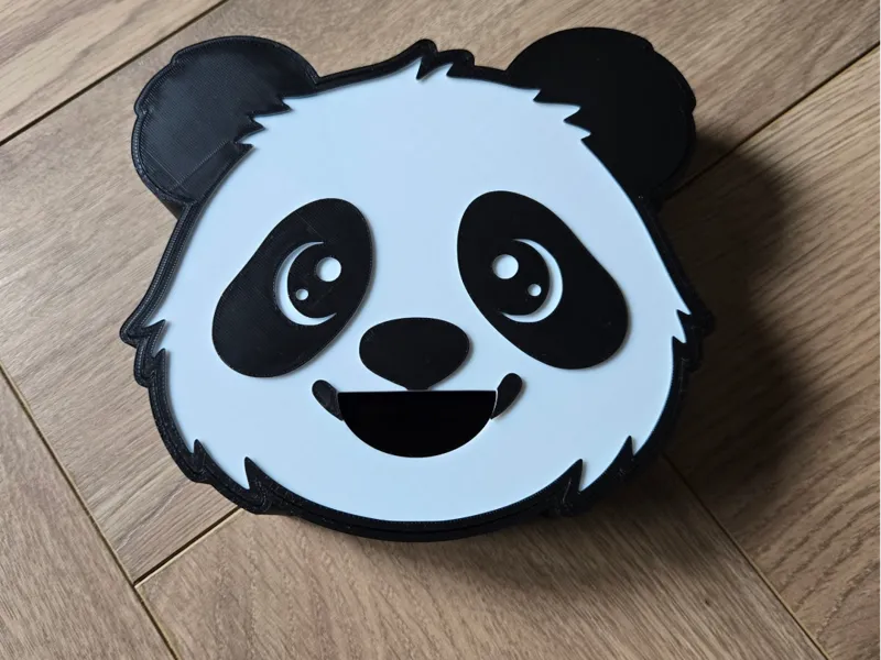 boite panda jeu enfants pour jetons