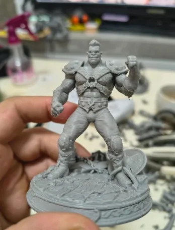 Modelo para impresión 3D: CASSIUS SAINT SEIYA — vista de referencia 3