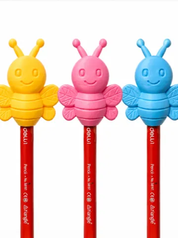 Caja o estuche: Cute Bee Pencil Topper — vista de referencia 2