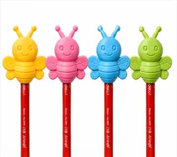 Caja o estuche: Cute Bee Pencil Topper — vista de referencia 3