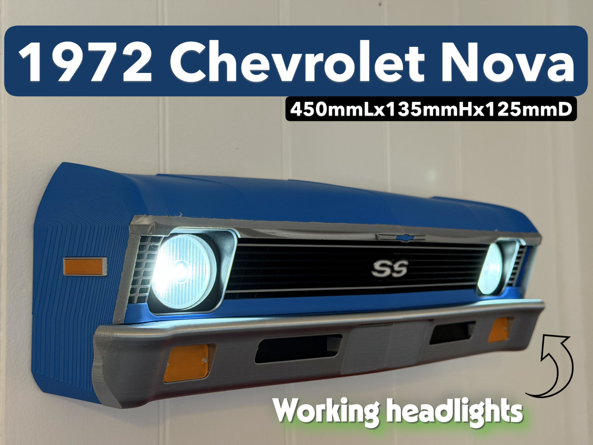 1972 Chevrolet Nova front-end - 1
