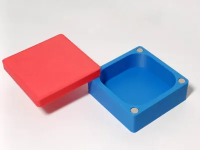 Magnetic box 60 x 60 mm (magnet 6x3 mm)