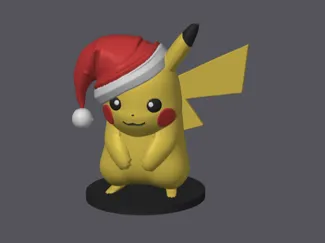 Santa Pikachu