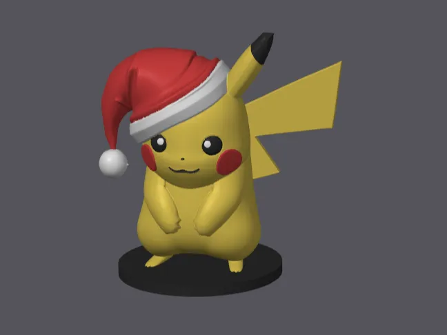 Santa Pikachu