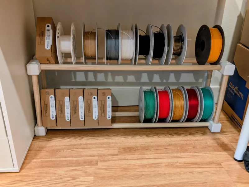 Modular Free-standing Filament Rack