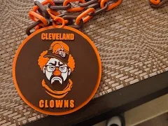 Cleveland Browns Clowns chain