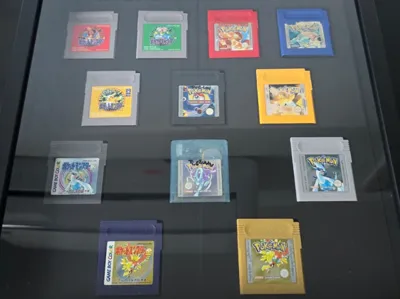GB Cartridge Display Inlay for Ikea SANNAHED 35x35