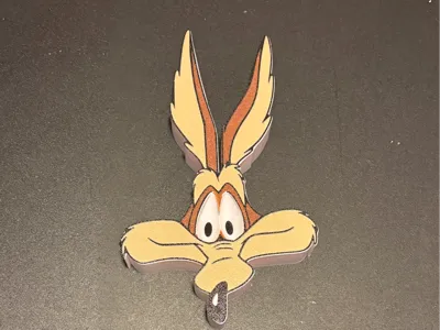 Wile E Coyote Wall Art His Eyes Follow You
