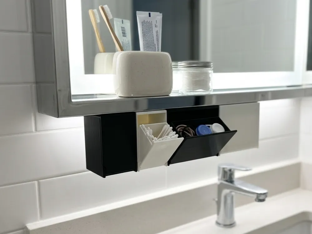 Magnetic Floating Tilt-Box | 3-Way Multi-Mount - Free 3D Print Model ...