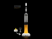 SpaceX Falcon Heavy (no AMS)