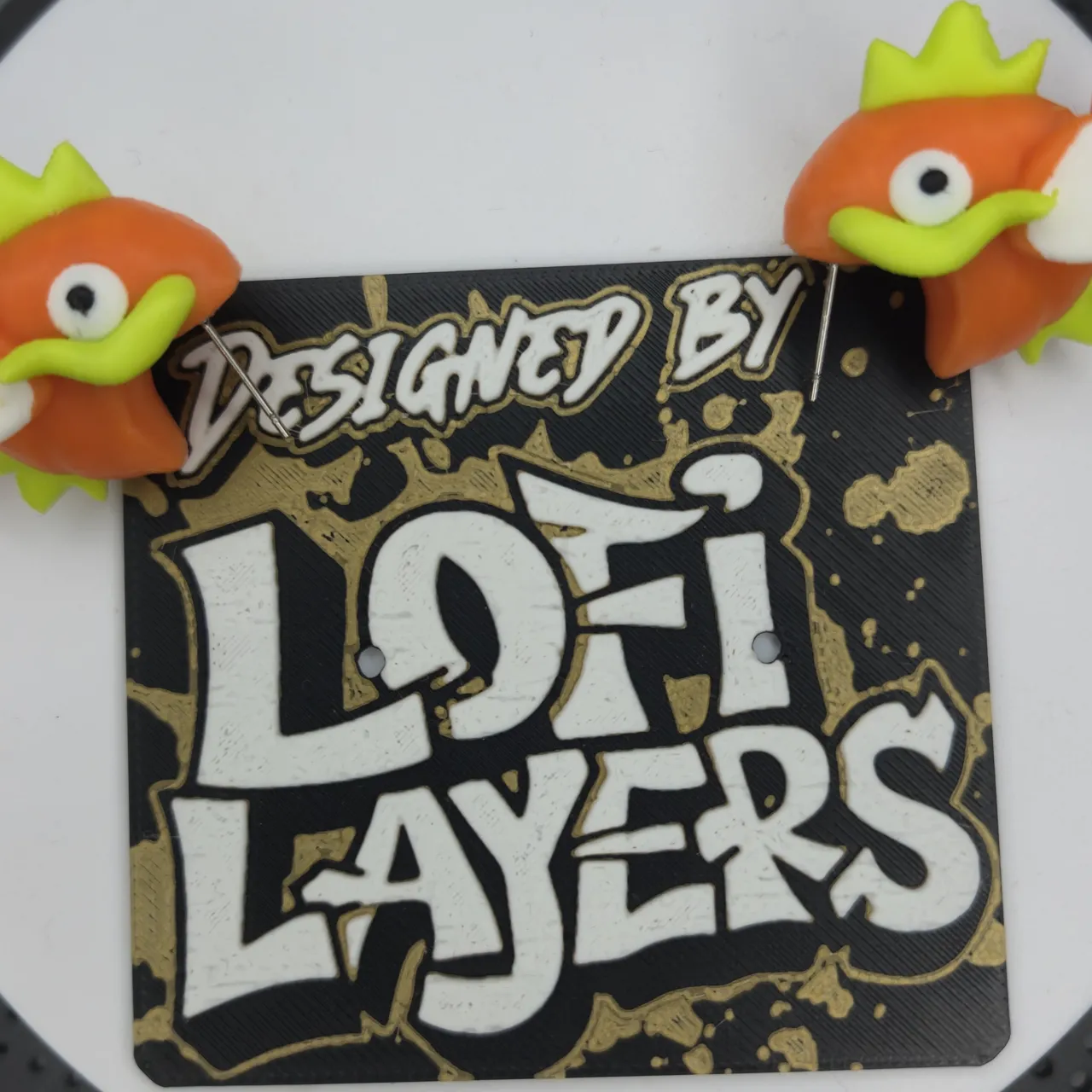 Magikarp Chomper Earrings view 3