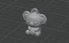 MONOCHROME, KEYCHAIN - KHOALA
