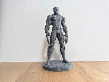 Soporte: Wolverine (X-Men) - Fan Art (V2) — vista de referencia 3