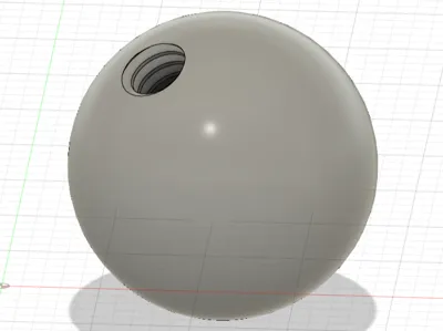 ball with m2 thread