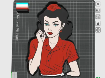 Dinergirl Lightbox