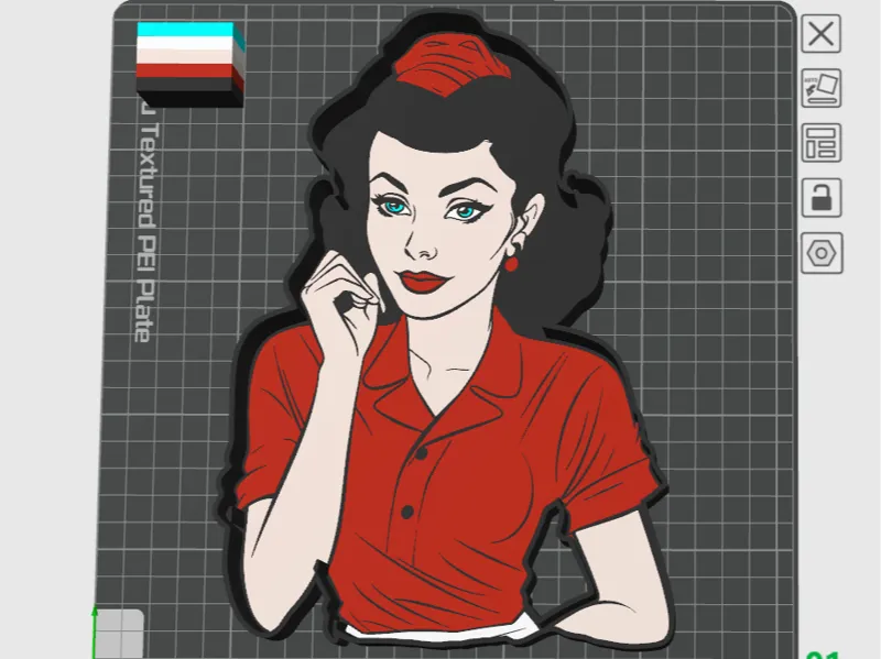 Dinergirl Lightbox