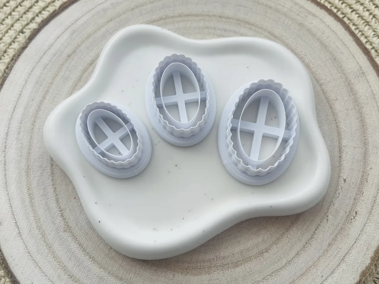Frame Polymer Clay Earrings Cutter view 2