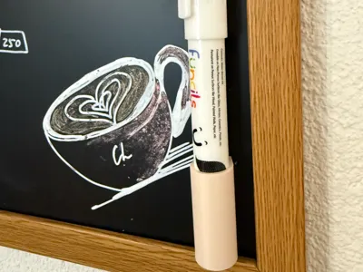 Blackboard and Whiteboard Marker Magnetic Holder