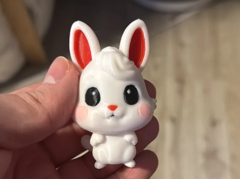 Entdecke den niedlichsten 3D-gedruckten Hasen!