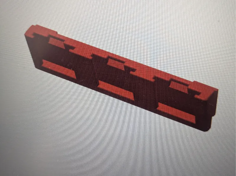 Qbrick Akkuhalter für Bosch 18V 