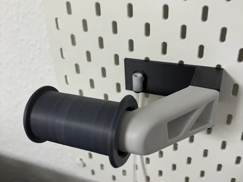 Spool Arm Holder  A1 Mini for IKEA Skådis Pegboard