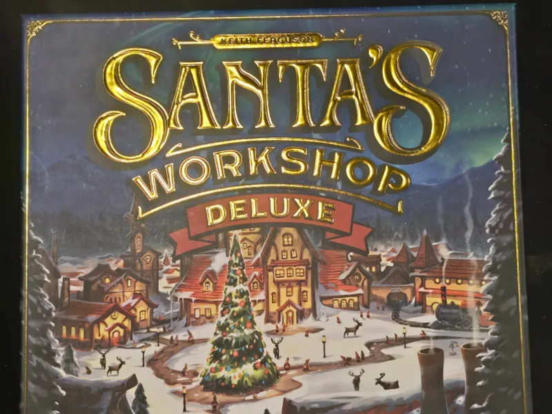 Santa's Workshop Deluxe 2nd Edition Insert