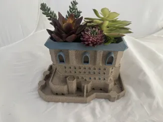 Castle Planter with Moat