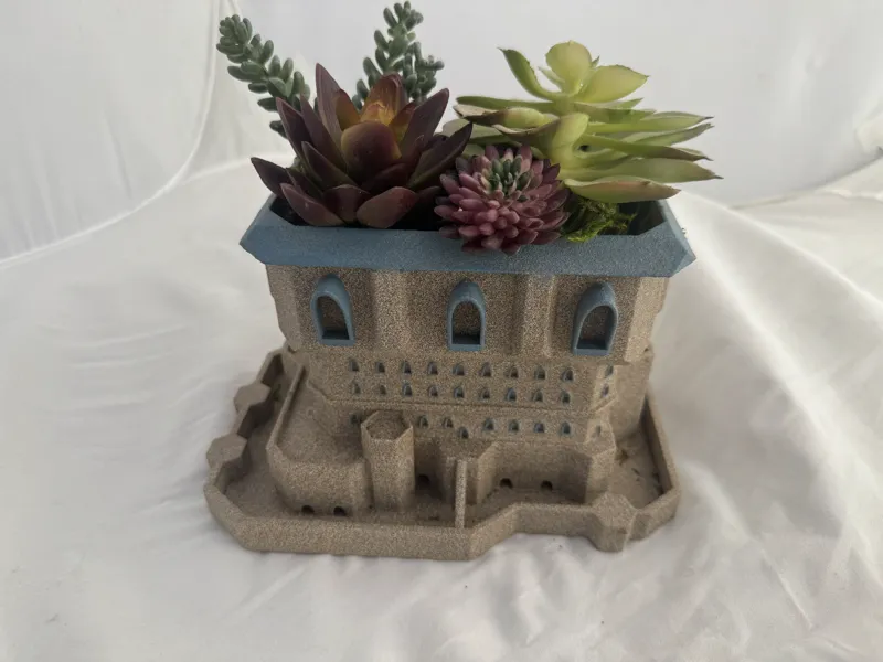 Castle Planter with Moat
