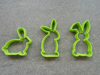 Easter Bunny Cookie Cutters