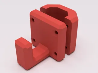 Packout Rail Adapter - J Hook