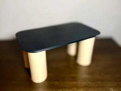 Sturdy Stand using toilet paper roll