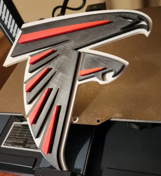 Atlanta Falcons Logo Plaque