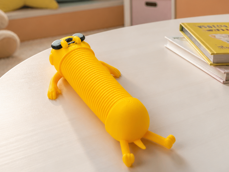 Spiral Flexi Jake The Dog Adventure Time
